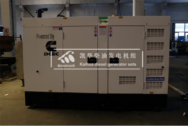 蘇州道路（lù）100KW靜音發電機組成功出廠