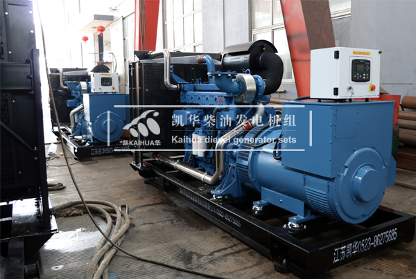 山東林（lín）業（yè）兩台500KW玉柴（chái）發（fā）電機組成功出廠