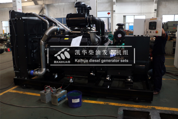 蘇州地產（chǎn）400KW上柴發電機組成功出廠