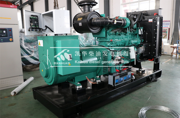 上海工程300KW康明斯發電機組（zǔ）成（chéng）功出廠