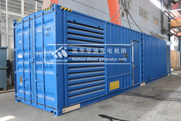 出口剛果的2000KW帕金斯（sī）發電機組成（chéng）功出廠