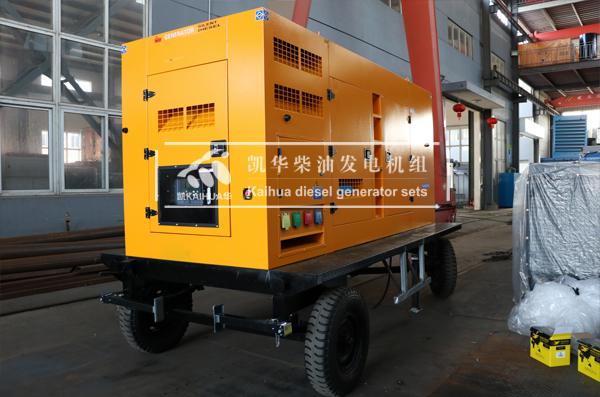 重慶路政兩台（tái）200KW移動式發電機組（zǔ）成功出（chū）廠