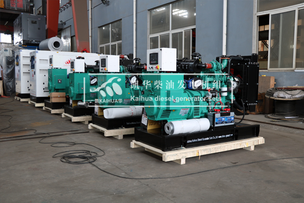 出口安哥（gē）拉的六台（tái）康明斯發電機組成功出廠