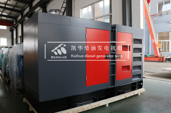 出口緬甸的200KW靜音（yīn）發電機組成功出廠