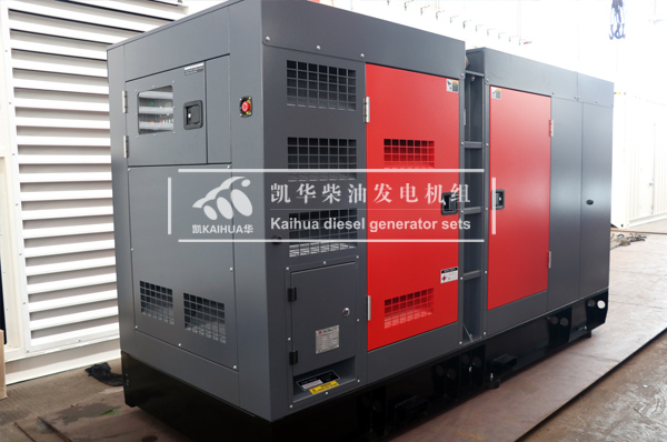 出口新加坡的200KW靜音發電（diàn）機組成功出廠
