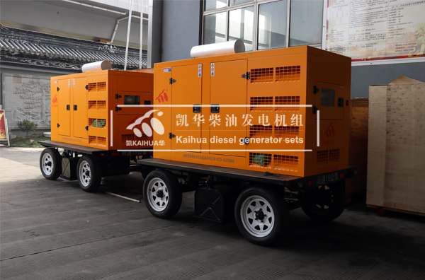 江西電力（lì）六台移（yí）動（dòng）式柴油發電機組今日成功出廠
