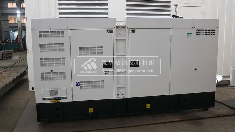 出口馬來西（xī）亞一台120kw靜音發電機組成功出廠