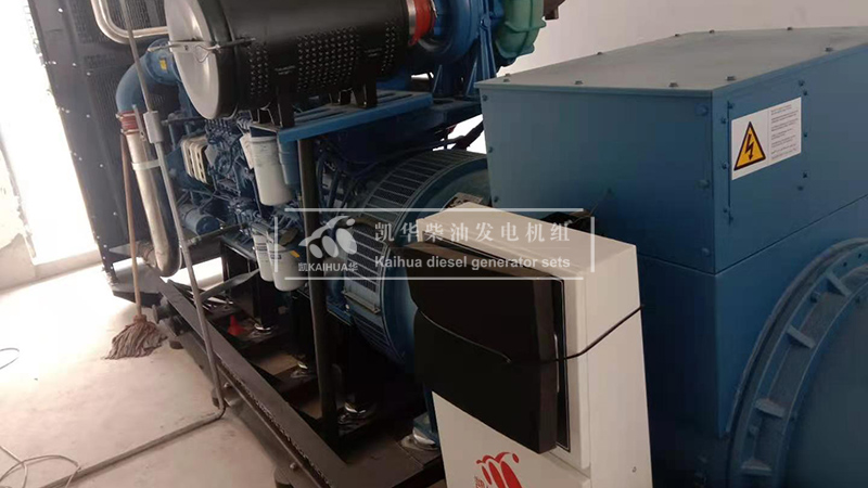 綿陽一（yī）台500kw玉柴發電機組成功（gōng）交付