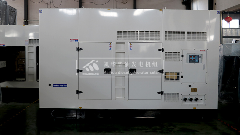 開封兩台400kw船用靜音發電機組成功出廠