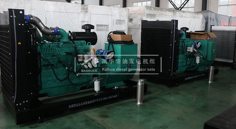 邯（hán）鄲兩台160kw康明斯發電機組成功出廠