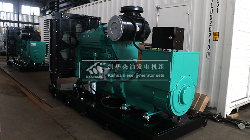 株洲兩台（tái）500kw康明斯發（fā）電機組成功出廠