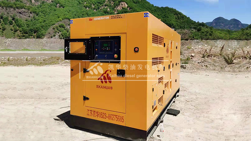 湖北300kw靜音發電機組成功（gōng）交付