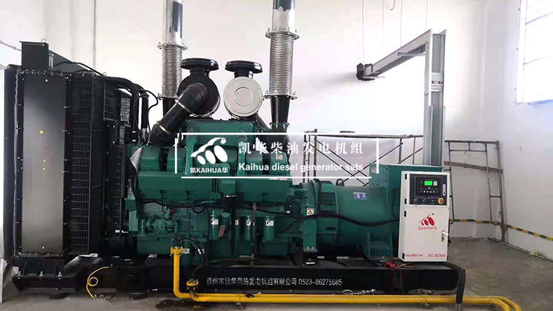 聊城600kw康明斯柴油發（fā）電（diàn）機組成功交付