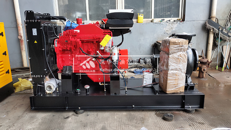 河源市160kw柴油水泵發電（diàn）機組成功出（chū）廠