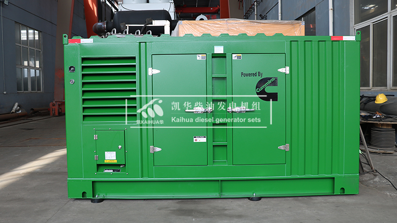出口新（xīn）加坡3台柴油發（fā）電機組成功出廠