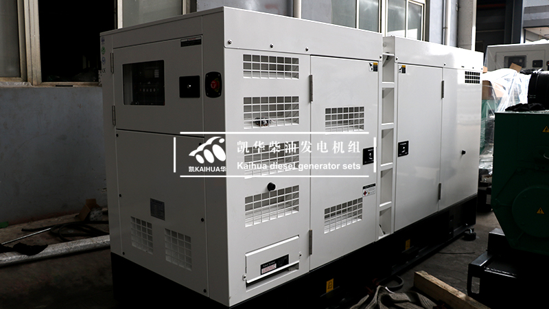 河北房產一台108kw靜音柴油發電機（jī）組成功出（chū）廠