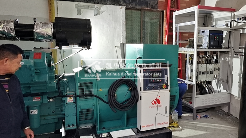 安（ān）徽石化一台1000kw康明斯發電機組成功出廠