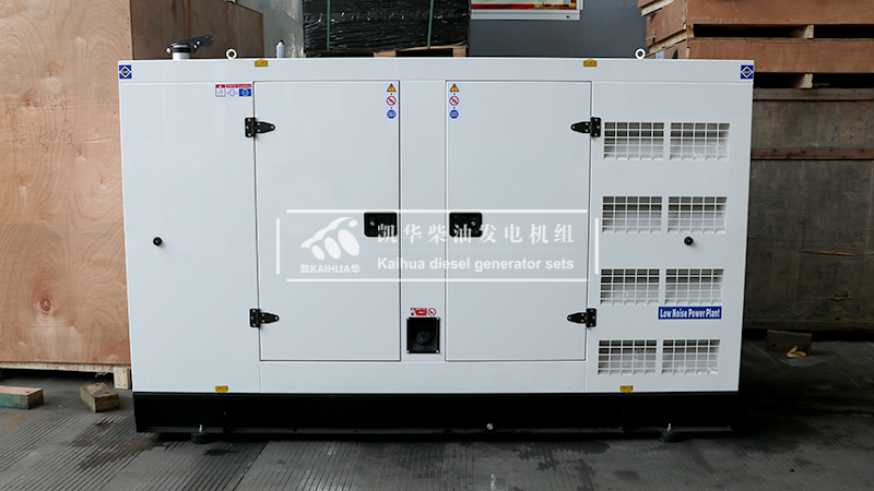 十堰市一台100kw靜音柴油發電機組成功出廠