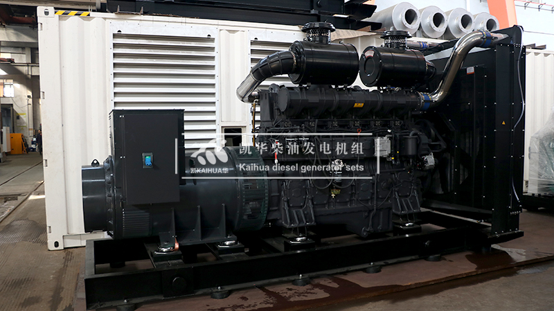 連雲港市政（zhèng）一台（tái）1000kw上柴發電機組成功出廠