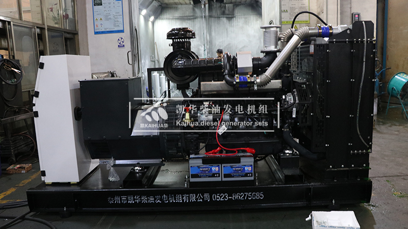 山東路政一台160kw上柴發電機組成功出廠